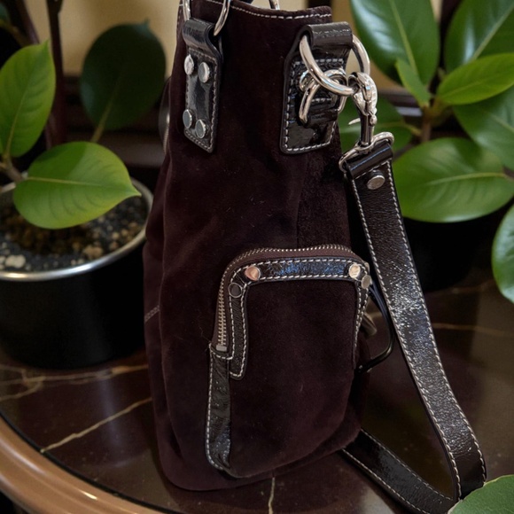 The Sak - Suede & Patent bag - NEW WITH TAGS - Picture 5 of 7